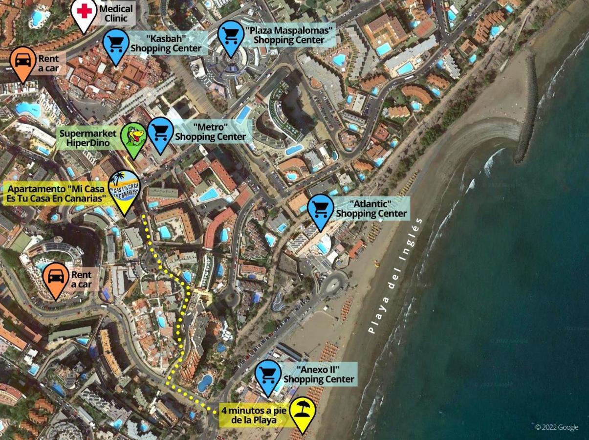 Playa Del Ingles, 4 Min A Pie De La Playa Διαμέρισμα Μασπαλόμας Εξωτερικό φωτογραφία